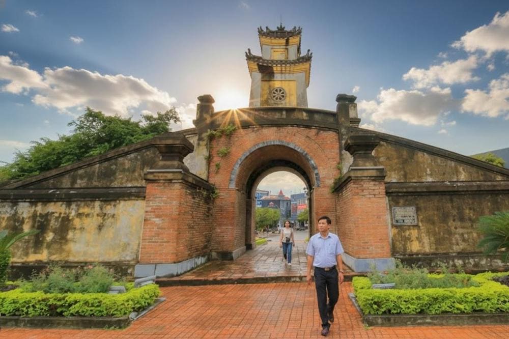 Cổng ph&iacute;a Bắc l&agrave; phần kiến tr&uacute;c c&ograve;n tồn tại r&otilde; n&eacute;t nhất đến ng&agrave;y nay